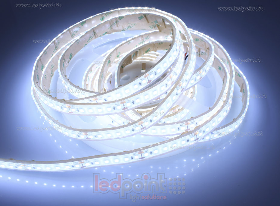 Striscia led 2835 24V IP67 6000K 120led/m
