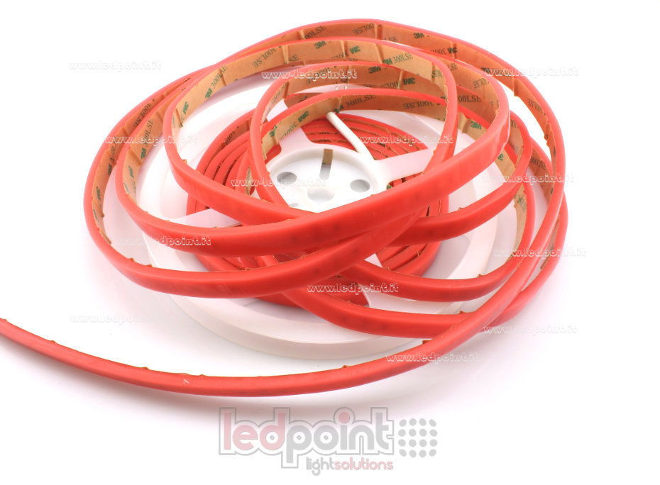 LED-Streifen 2835 24V IP67 620-625nm 120led/m