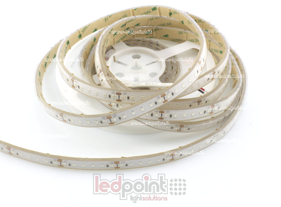 Led strip 2835 24V IP67 620-625nm 120led/m