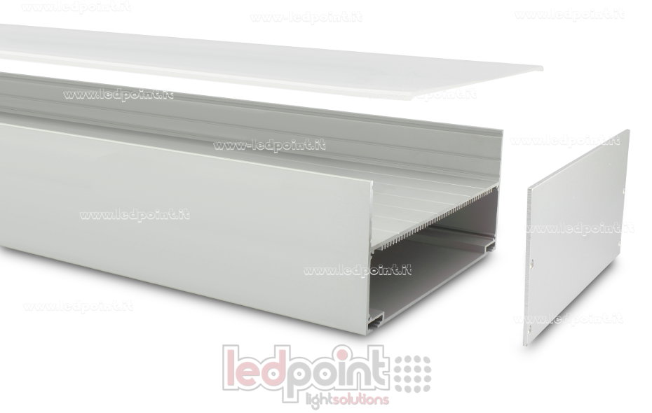 Profilo in alluminio per strisce led PR-CEL1880