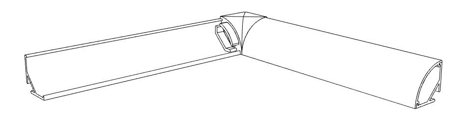Tappino per profilo per strisce led Tappino per profilo per strisce led
