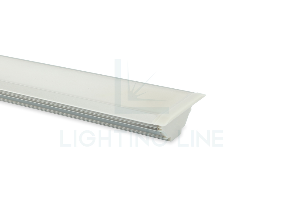 Profilo per strisce led PRA-RE03-GP-N