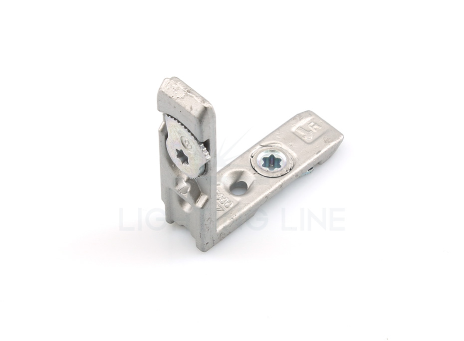 Metallverbindung für Aluminiumspiegelprofil 90° Vertikal Metallverbindung für Aluminiumspiegelprofil 90° Vertikal