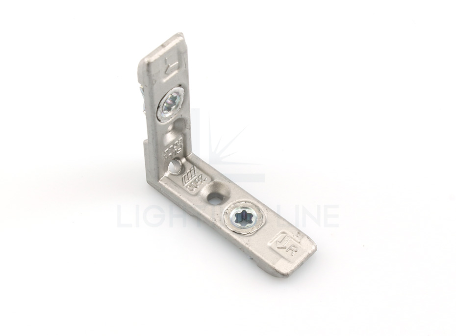 Metallverbindung für Aluminiumspiegelprofil 90° Vertikal Metallverbindung für Aluminiumspiegelprofil 90° Vertikal