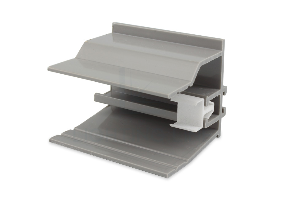 Plastic mounting bracket for 12mm strip for profile CC01-06 Plastic mounting bracket for 12mm strip for profile CC01-06