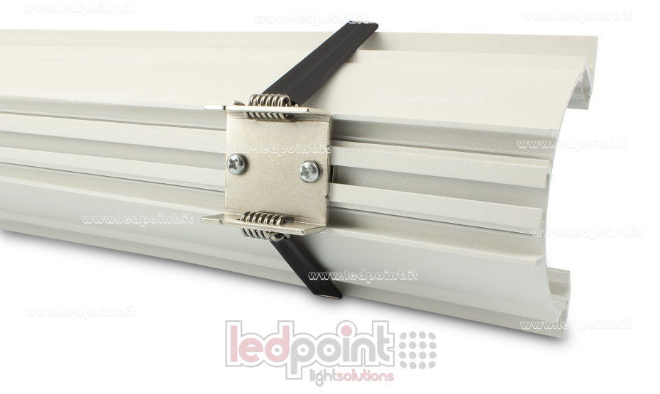 Mounting spring for aluminium profile PR-RW1005