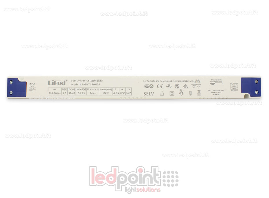 Ultra slim power supply 150W 24V LiFud Ultra slim power supply 150W 24V LiFud