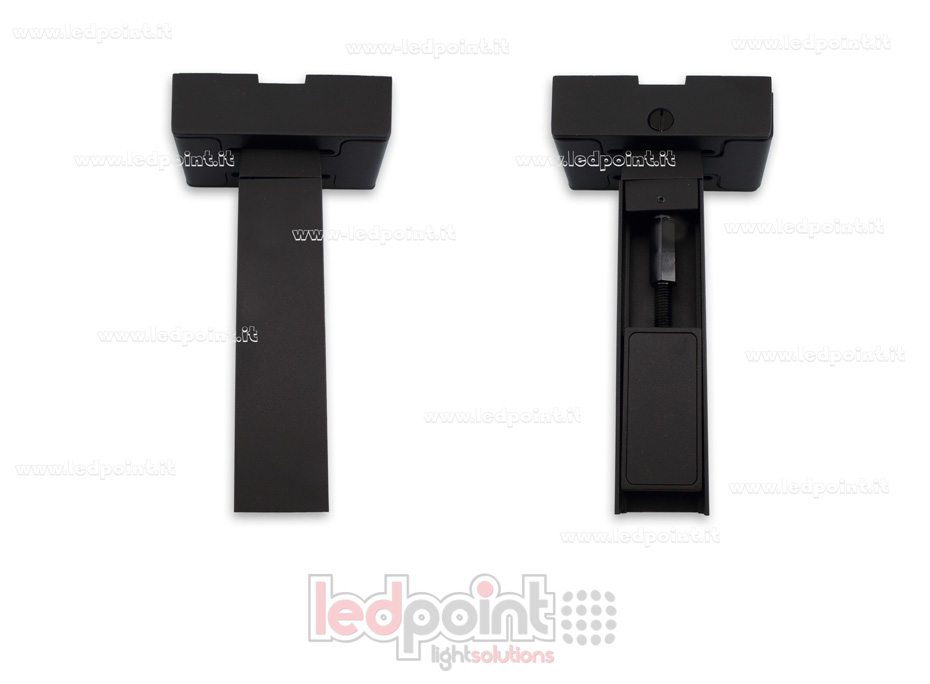 Flexibles schwarzes Stahlprofilbar für LED Streifen, 20m RB-01-20B