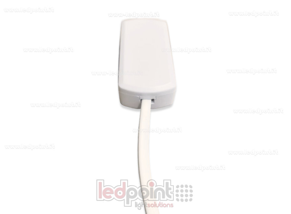 6 way junction box with power cable, max 24V/3A 6 way junction box with power cable, max 24V/3A
