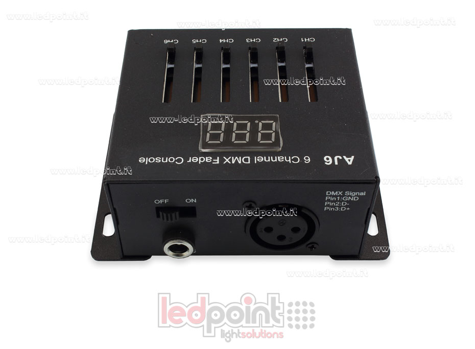Console master DMX 512 6 canali Console master DMX 512 6 canali