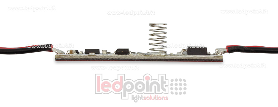 Dimmer Mini Touch monocromatico con funzione di memoria 12/24V, 1chx3A
