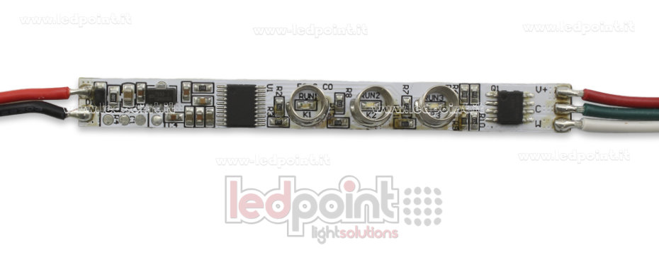 CCT touch mini controller 3 buttons with memory function 5/24V, 2chx2A