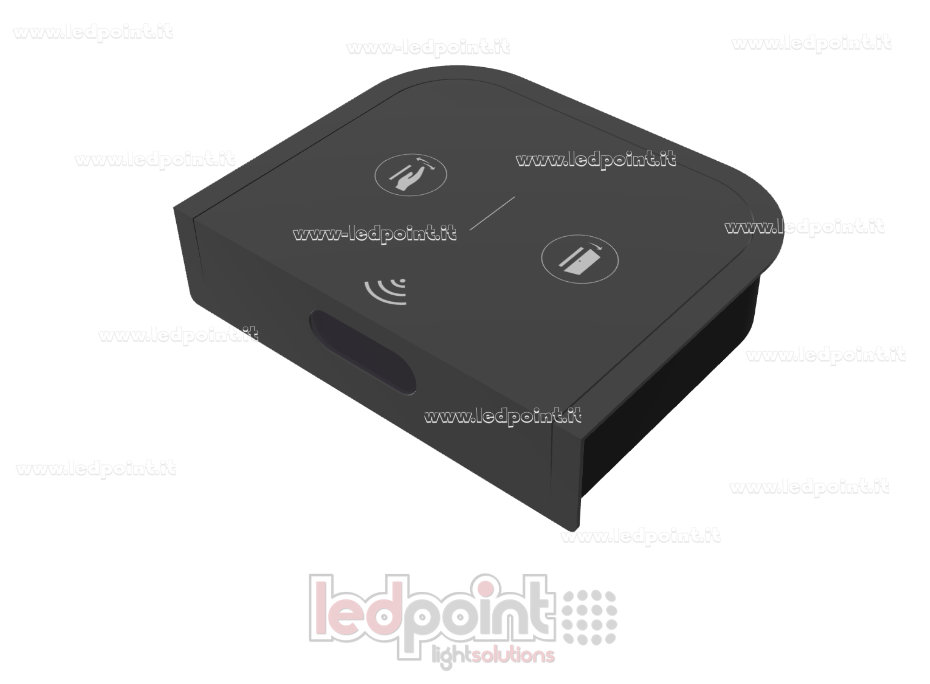 2-in-1-Sensor-Fernbedienung: Tür- und Handschwenk-Steuerung, 3V, RF 2.4GHz