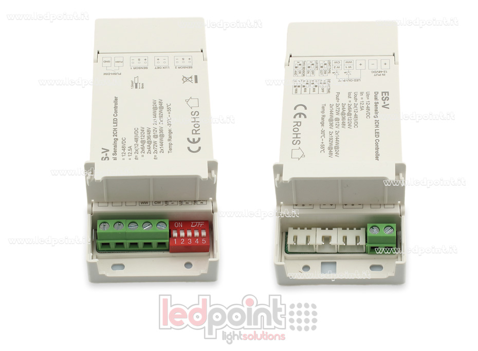 Interfaccia dimmer 2ch a doppio sensore