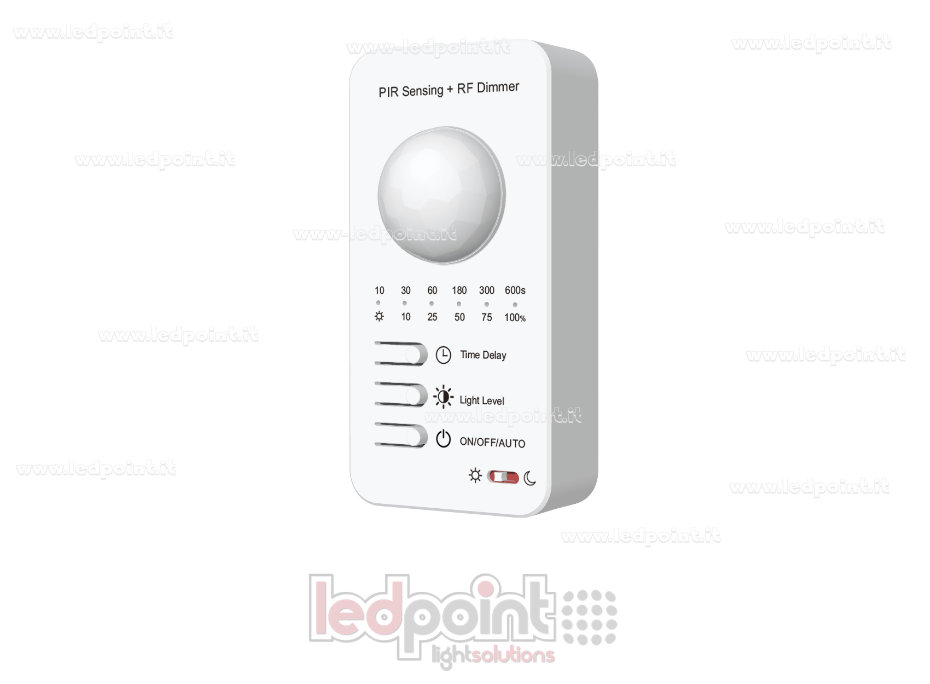Dimmer-Controller mit PIR-Bewegungssensor 5-24V 1ch*3A Dimmer-Controller mit PIR-Bewegungssensor 5-24V 1ch*3A