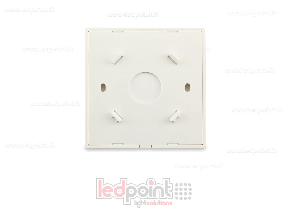 Telecomando da parete 86x86mm monocromatico 2 zone RF2.4G Telecomando da parete 86x86mm monocromatico 2 zone RF2.4G