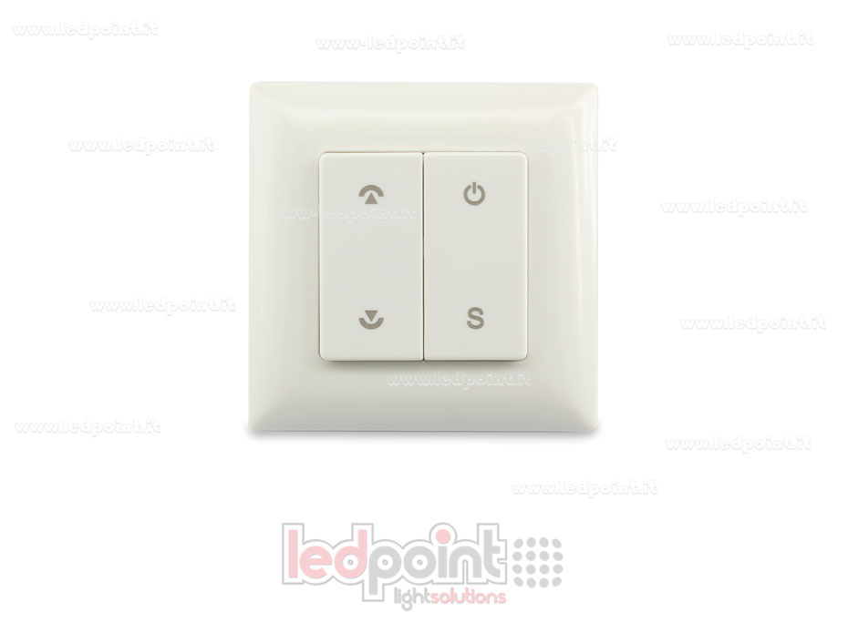 Wandfehrnbedienung Einfarbig Einzel-Bereich 86x86 1 Zone 1 Szene RF2.4G Wandfehrnbedienung Einfarbig Einzel-Bereich 86x86 1 Zone 1 Szene RF2.4G