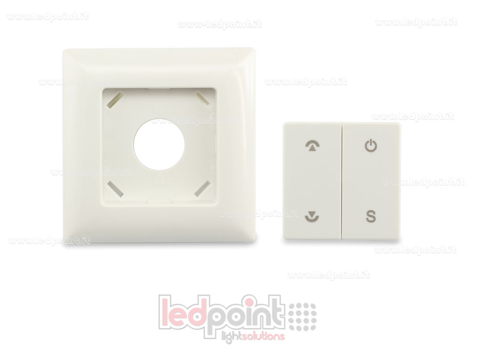Wandfehrnbedienung Einfarbig Einzel-Bereich 86x86 1 Zone 1 Szene RF2.4G Wandfehrnbedienung Einfarbig Einzel-Bereich 86x86 1 Zone 1 Szene RF2.4G
