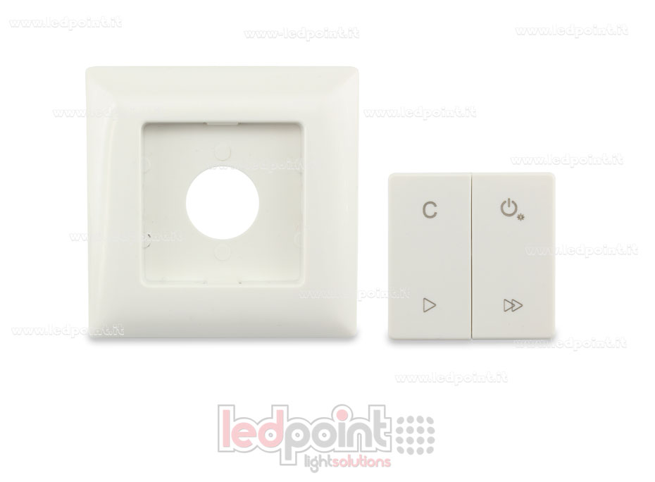 Telecomando da parete 86x86mm RGB/RGBW RF2.4G