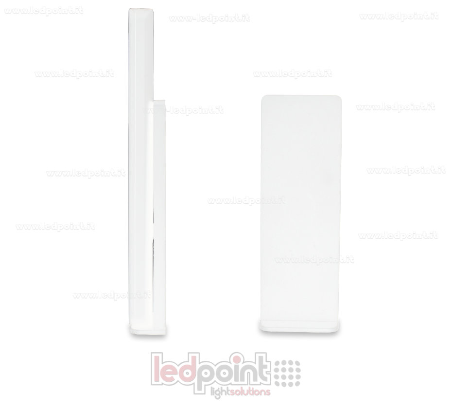 Ultra-thin RGB+CCT Remote Control with Touch Slider, Single-Zone, White with Back Magnet, RF 2.4GHz Ultra-thin RGB+CCT Remote Control with Touch Slider, Single-Zone, White with Back Magnet, RF 2.4GHz