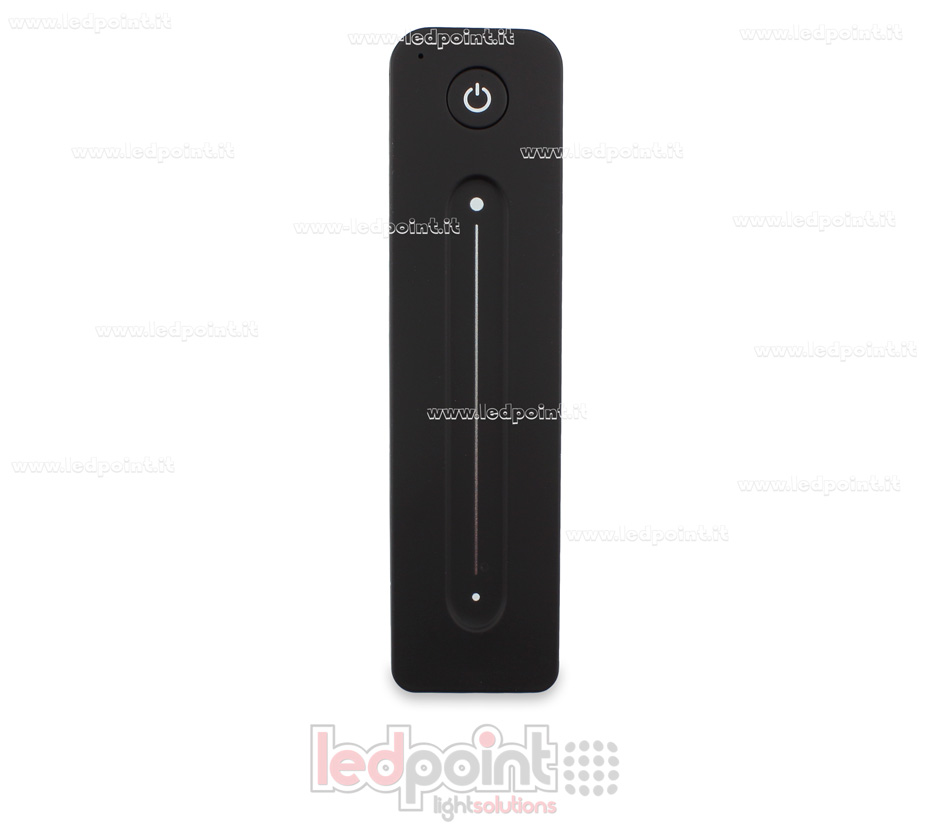 Single-colour 1 zone touch black RF2.4G remote control with magnet Single-colour 1 zone touch black RF2.4G remote control with magnet