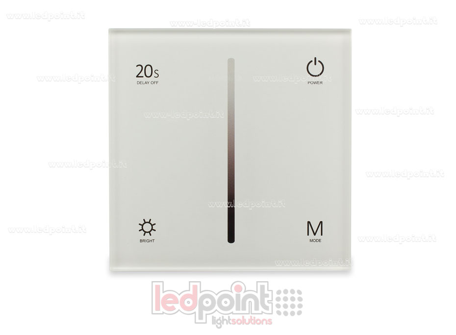 Controller monocromatico touch triac 100/230V, RF 2.4G
