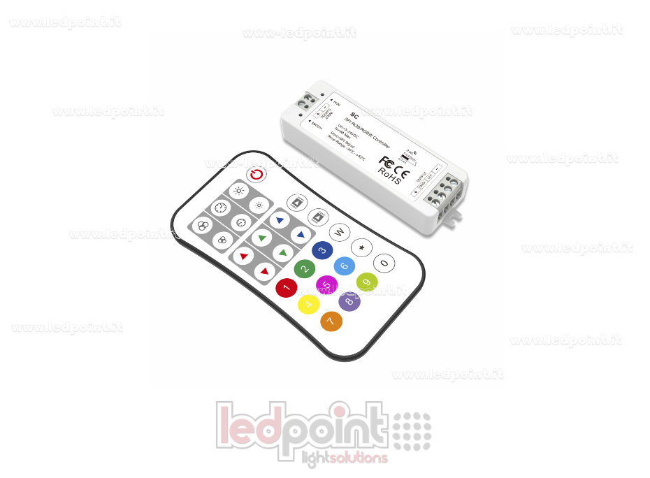 Fernbedienungs + Empfänger-Kit SPI-Controller, 5-24 V RF 2,4 G