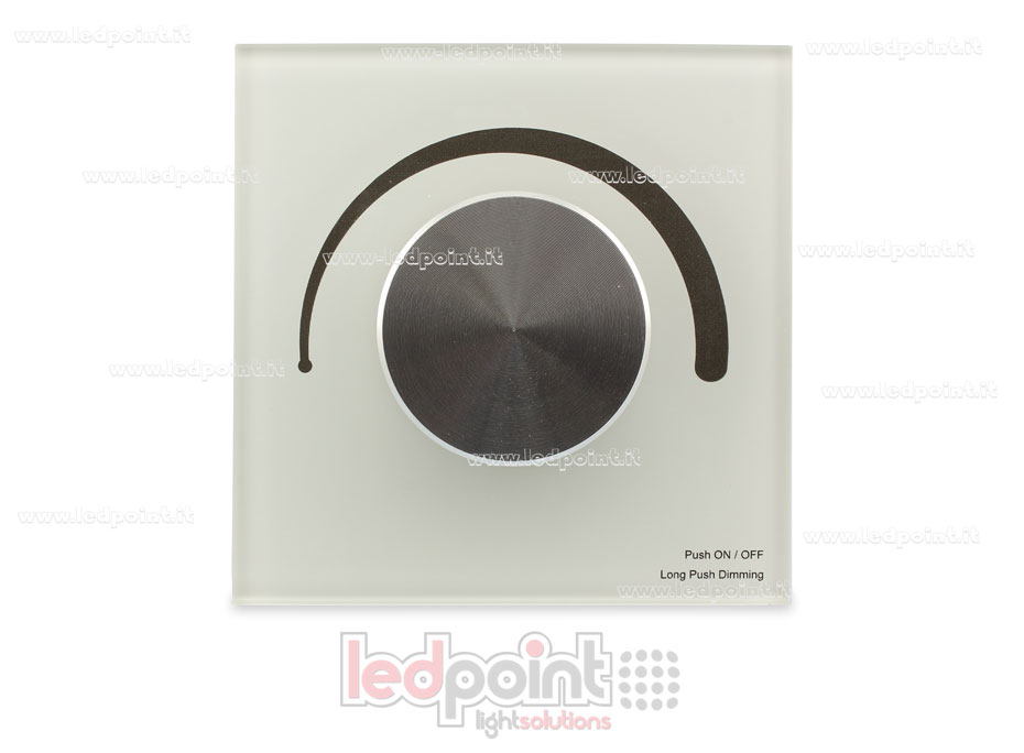86x86mm 0-10V 1 zone wall dimmer remote with rotary control 86x86mm 0-10V 1 zone wall dimmer remote with rotary control