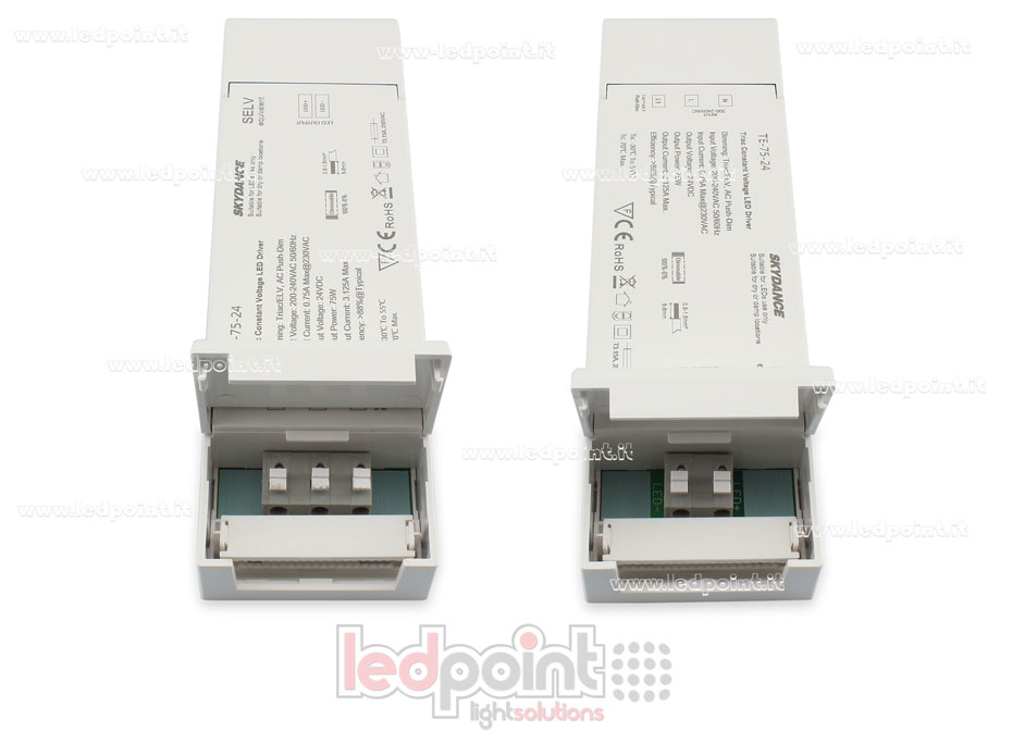 Power supply 75W 24V CV Triac AC Push-Dim SkyDance