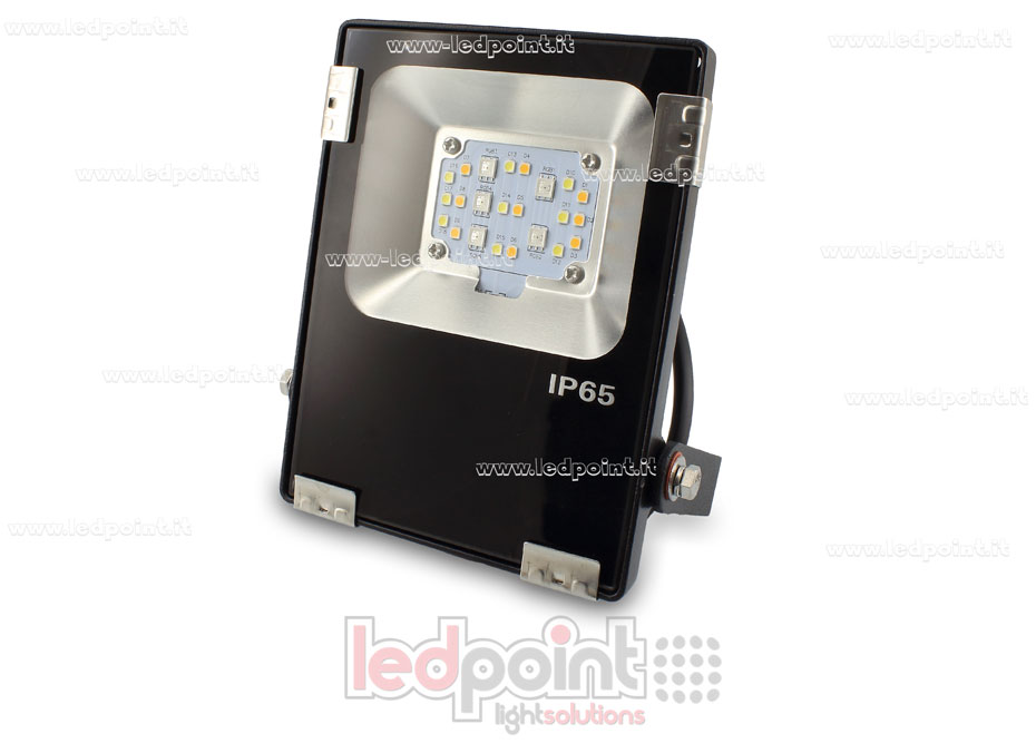 Floodlight da esterno RGB+CCT 10W 230V nero Floodlight da esterno RGB+CCT 10W 230V nero