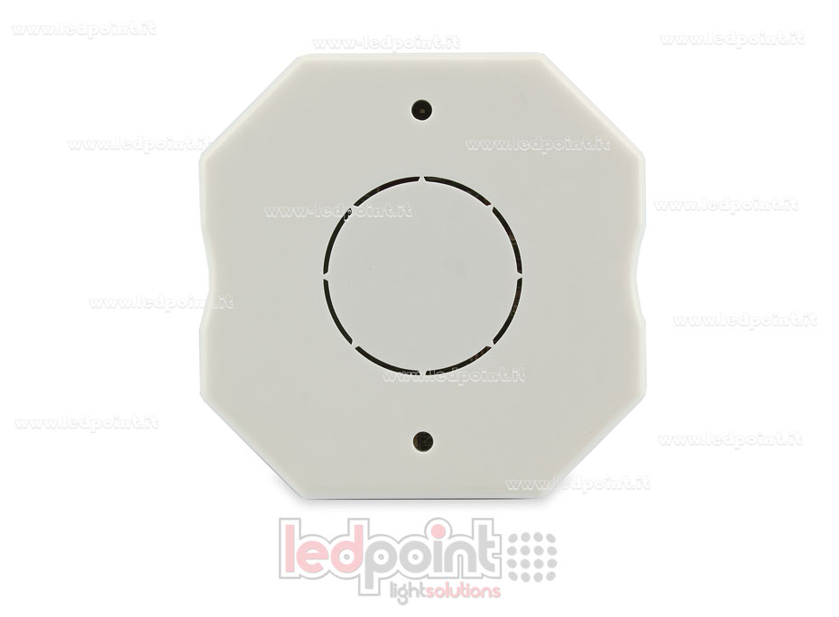 1CH*4A/8A 12-48VDC, RF 2.4G single-colour receiver with push switch for wall junction box 1CH*4A/8A 12-48VDC, RF 2.4G single-colour receiver with push switch for wall junction box
