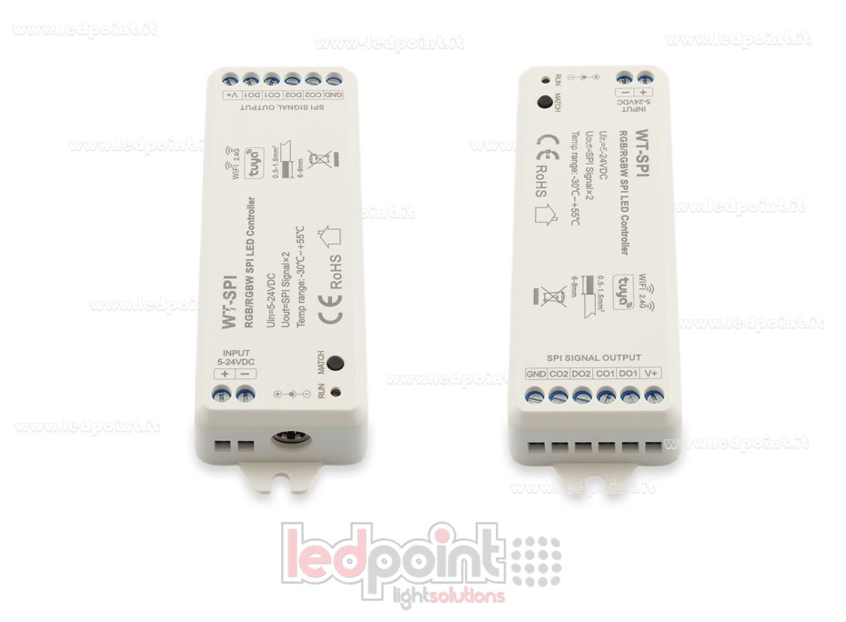 Wi-Fi and RF 2.4GHz controller for SPI