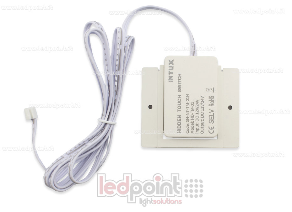 Sensore Touch nascosto da legno (fino a 5cm di spessore) 12-24V, 1ch 3A, Master Control Sensore Touch nascosto da legno (fino a 5cm di spessore) 12-24V, 1ch 3A, Master Control