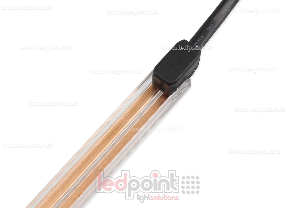 Electrified shelf track Electrified shelf track