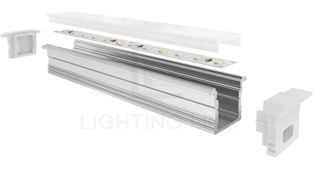 Profilo per strisce led PR-RE02-03