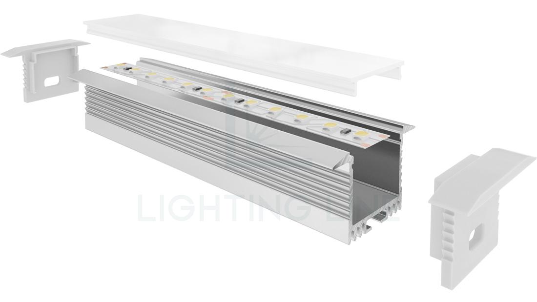 Profilo per strisce led PR-RE06-01-S2 Profilo per strisce led PR-RE06-01-S2