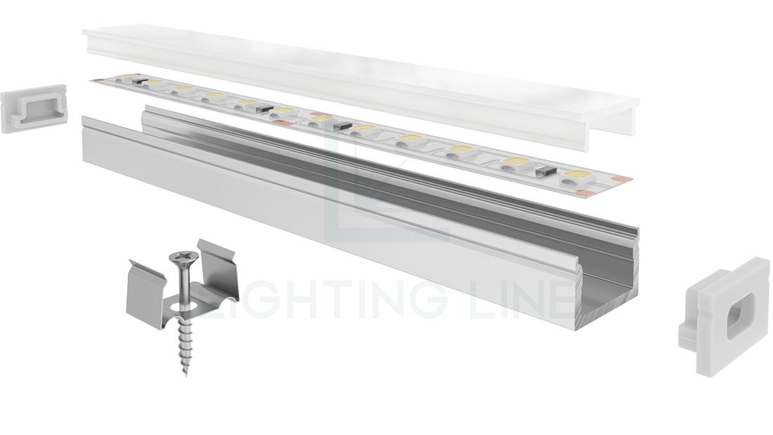 Profil für LED-Streifen Profil für LED-Streifen