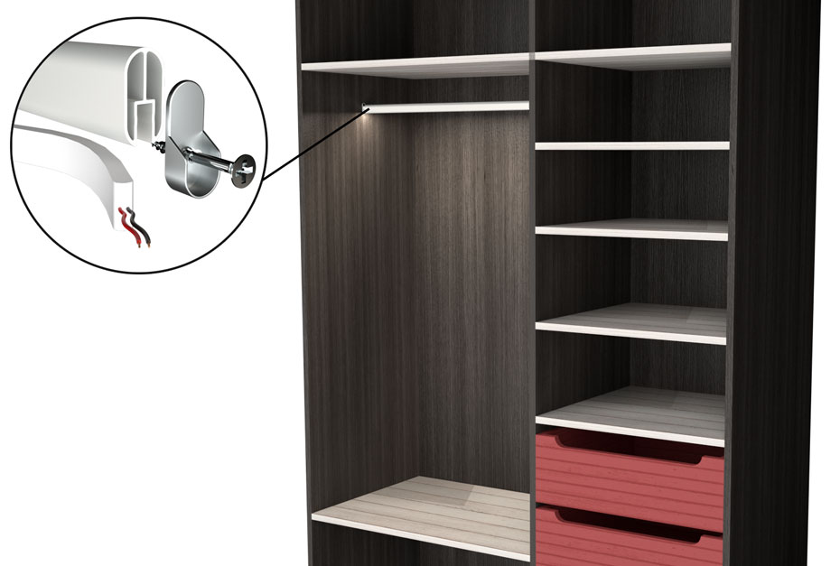 Profilo per strisce led PR-WB01-00-S2 Profilo per strisce led PR-WB01-00-S2