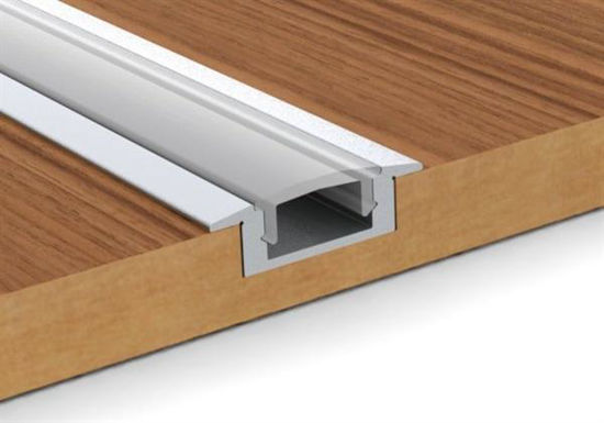 Picture of Recessed, 7mm high alluminium profile, 2 meters