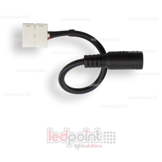 Picture of Connector to join 2835 and 5050 (10mm) single colour LED strips, 20-22 AWG 6A, with 25mm connector