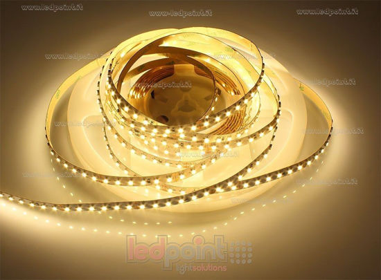 Picture of LED strip 5m warm white 2900-3100K 120leds/m 3528 24V 9,6W/m