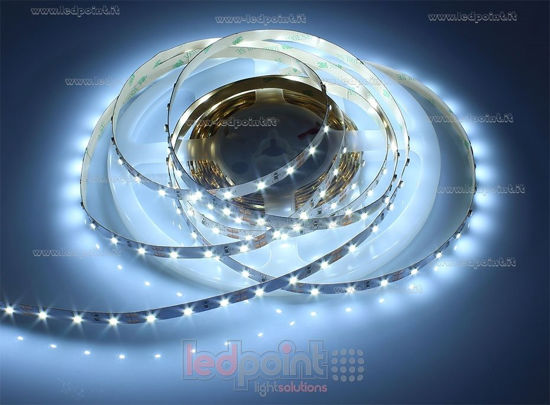 Picture of LED strip 5m cool white 6000-6500K 60leds/m 3528 12V 4,8W/m