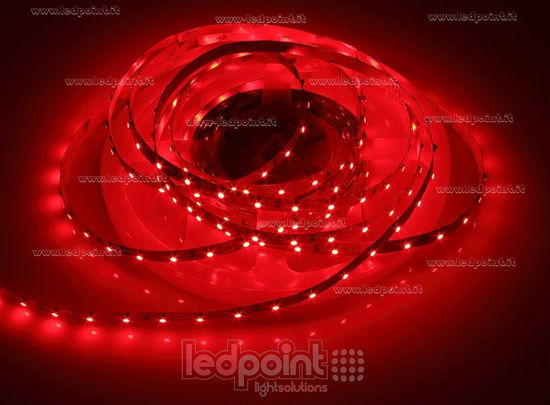 Bild von LED-Streifen 5m rot 3528 60LEDs/m 12V 4,8W/m
