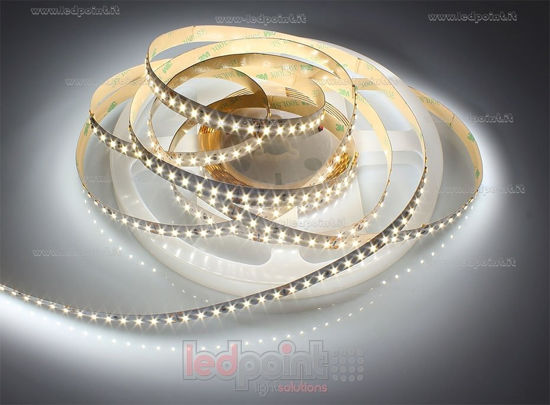 Bild von LED-Streifen 5m weiß 4000-4250K 3014 140LEDs/m Honglitronic 24V 14,4W/m