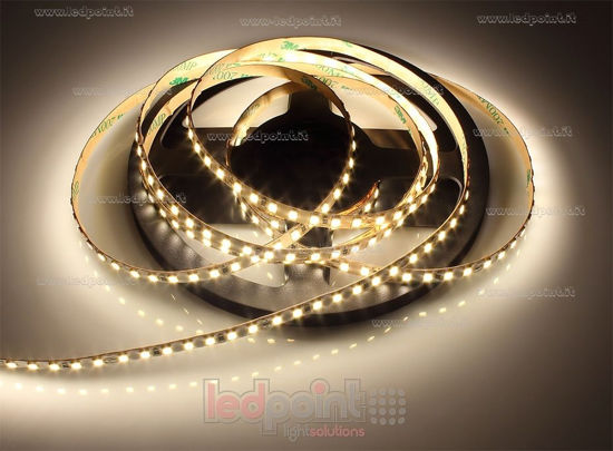 Immagine di Striscia led 2,5m bianco caldo 3000-3200K 2835 140led/m 24V