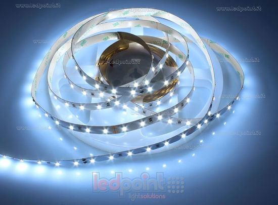 Bild von LED-Streifen 5m kalt-weiß 5700-6000K 2835 60LEDs/m Honglitronic 24V 14,4W/m