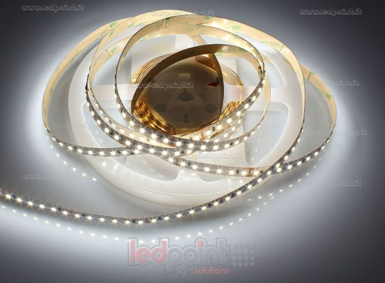 Picture of LED strip 5m neutral white 3800-4000K 120 leds/m Honglitronic 2835 24V 24W/m
