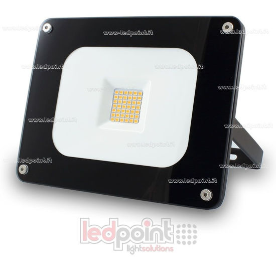 Immagine di Floodlight da esterno 3000K 30W 230V nero