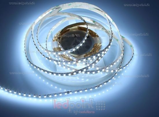 Bild von LED-Streifen 4,9m kalt-weiß 6000-6500K 2835 120LEDs/m Honglitronic 24V 9,6W/m