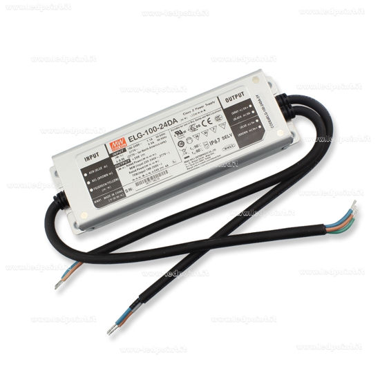 Immagine di Alimentatore 100W 24V con ingresso DALI IP67 Mean Well